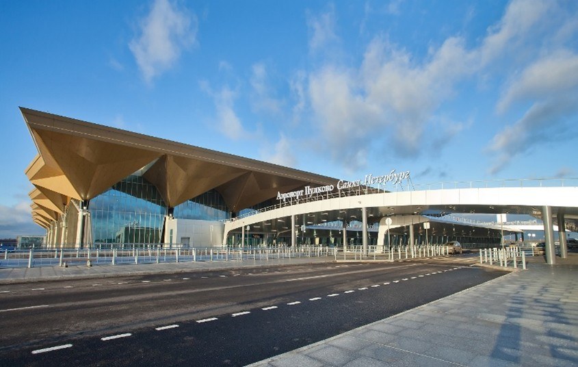 Pulkovo International Airport exterior